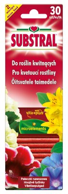 Õitsvad taimed väetisepulgad