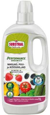 Marjade, puu- ja köögiviljade väetis Performance Organics™