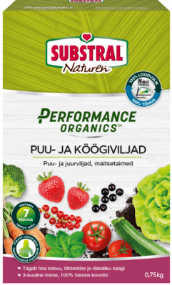 Puu-, köögivilja- ja maitsetaimede väetis Performance Organics™